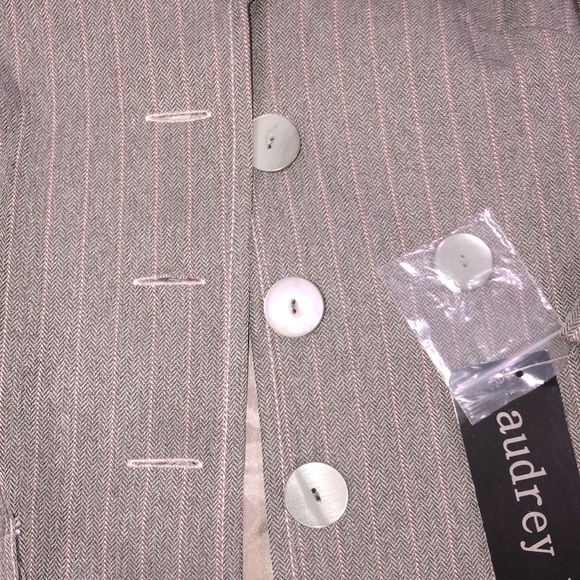 Audrey B size 8 suit career blazer jacket - Picture 5 of 6